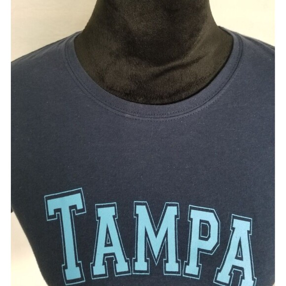 Gildan Softstyle Tampa Tarpons Womens Ladies T-Shirt Large Yankees Minor League - Picture 4 of 12
